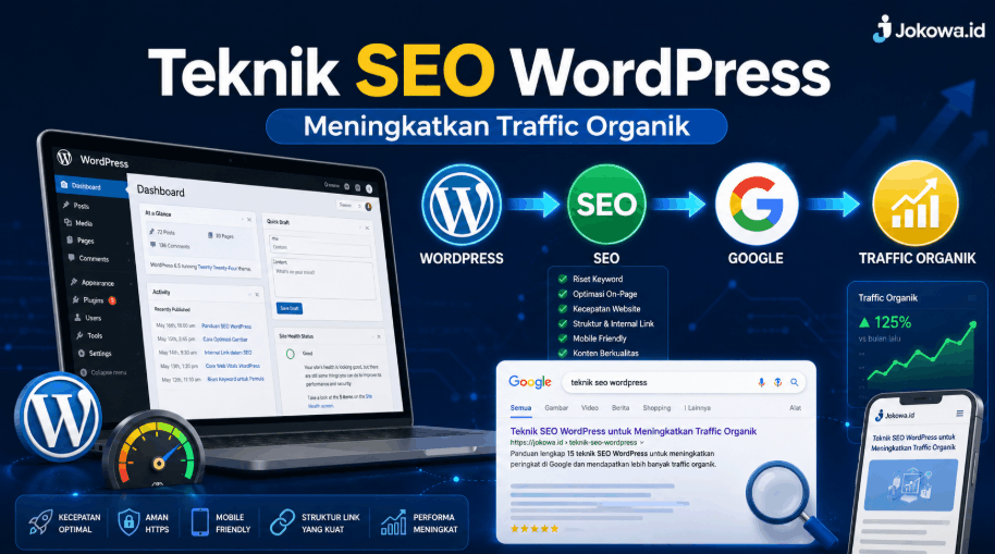 15 Teknik SEO WordPress untuk Meningkatkan Traffic Organik