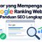 17 Faktor yang Mempengaruhi Google Ranking Website