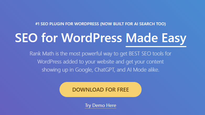Rank Math SEO