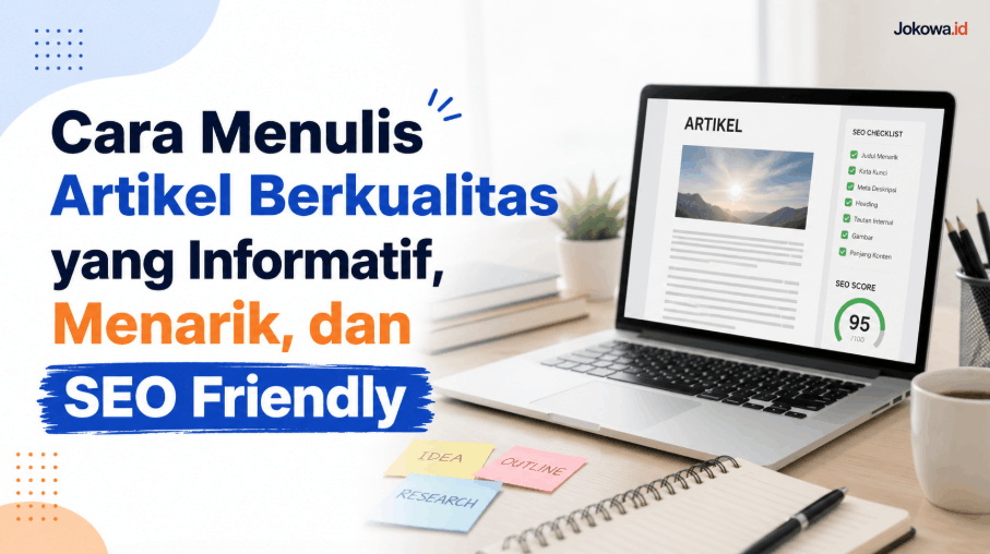 25+ Cara Menulis Artikel Berkualitas yang Informatif, Menarik, dan SEO Friendly