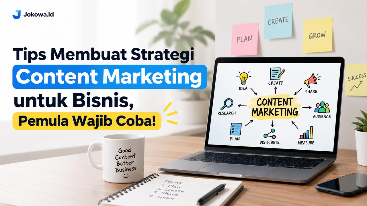 Tips Membuat Strategi Content Marketing untuk Bisnis, Pemula Wajib Coba