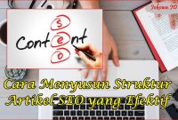 Bagaimana Cara Menyusun Struktur Artikel SEO yang Efektif