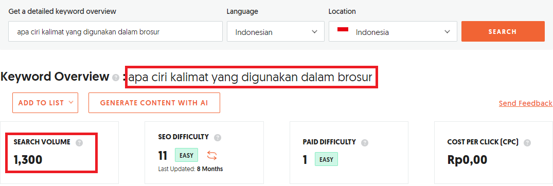 Fokus pada Kata Kunci Long-Tail