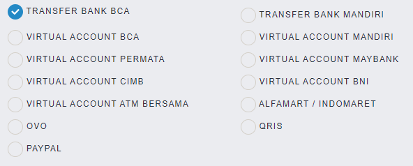 Metode Pembayaran Lengkap