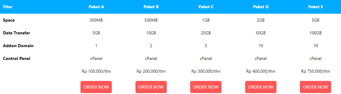 Web Hosting Murah