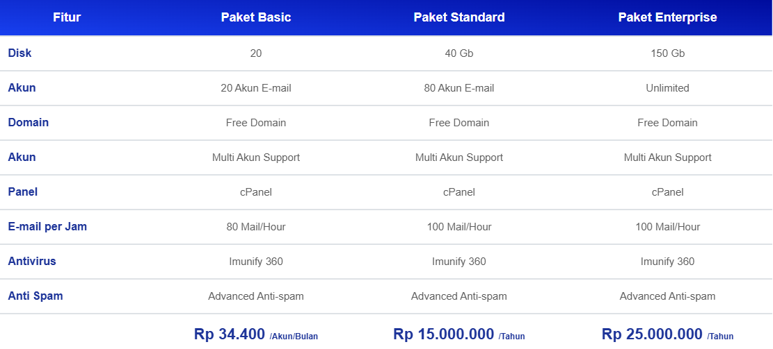 Professional Email Hosting