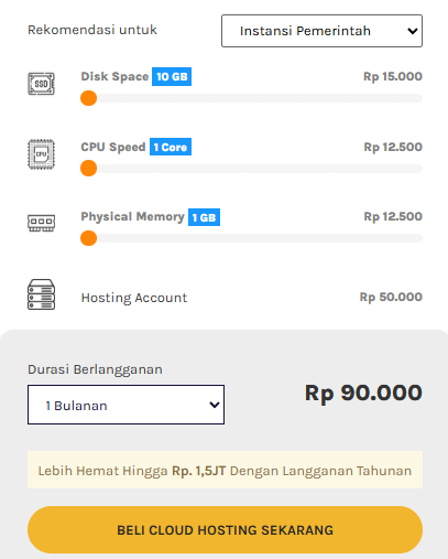 Cloud Hosting MixMatch
