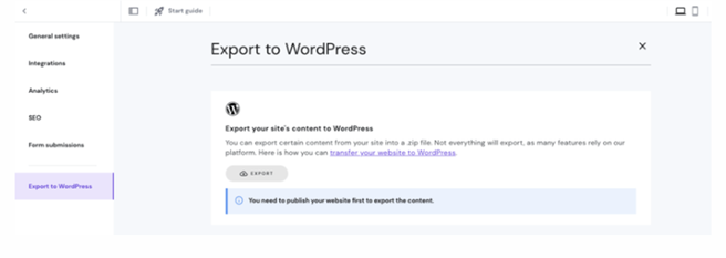 menghubungkan zero ke WordPress, opsional