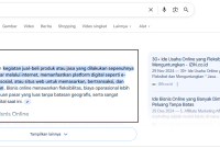 Panduan Lengkap Meraih Featured Snippet di Google