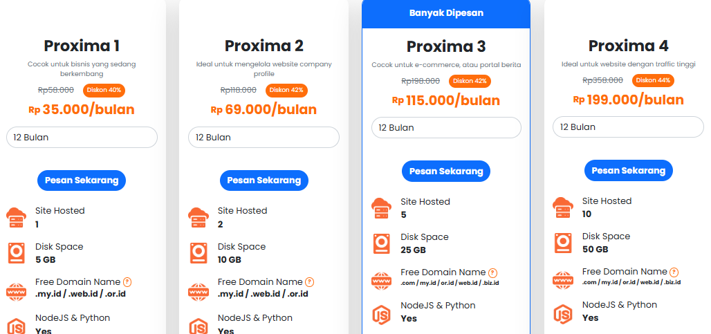 Web Hosting Proxima