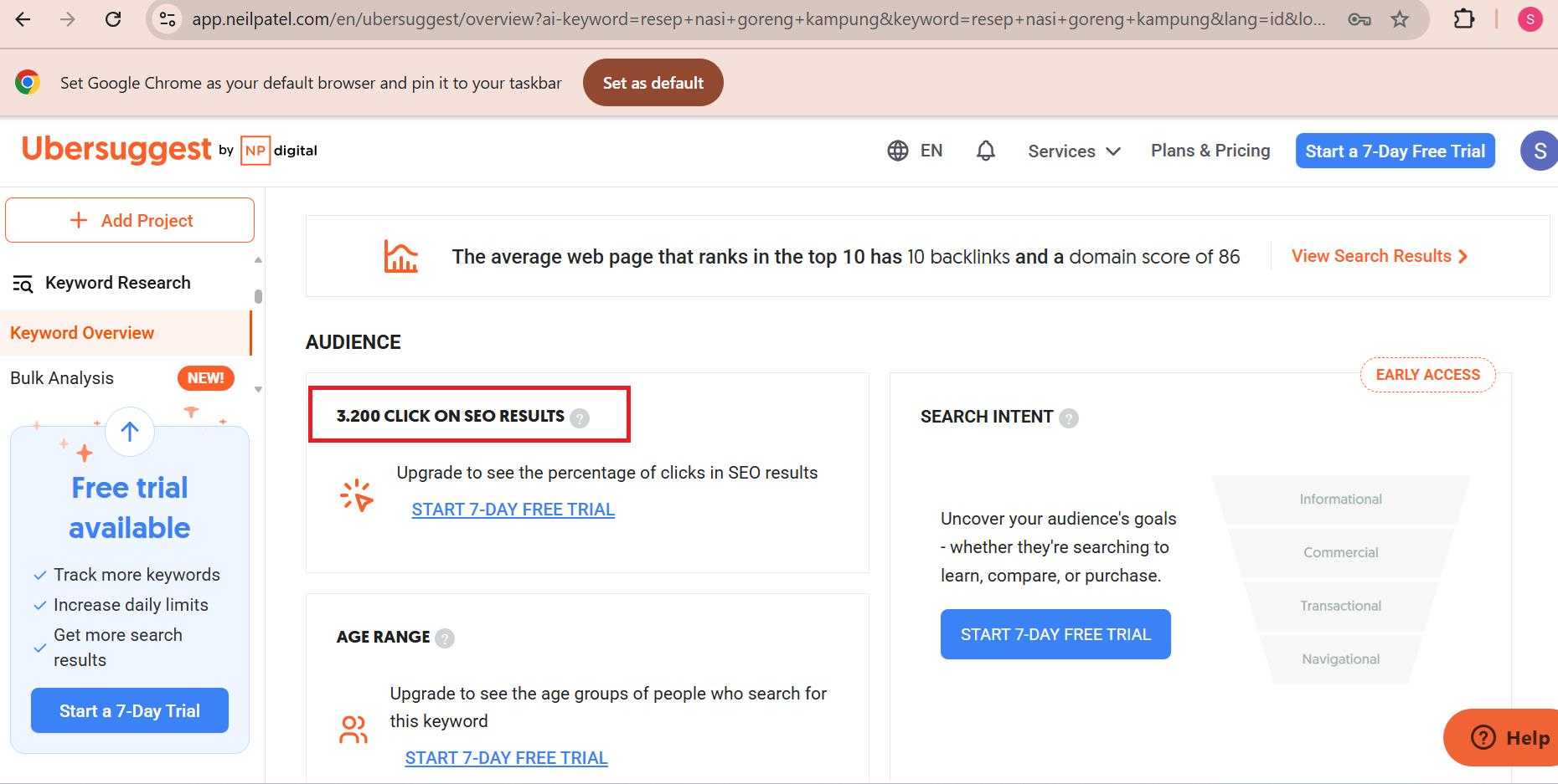fungsi long tail keyword