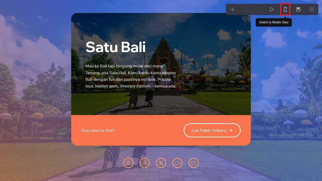 membuat landing page di Carrd