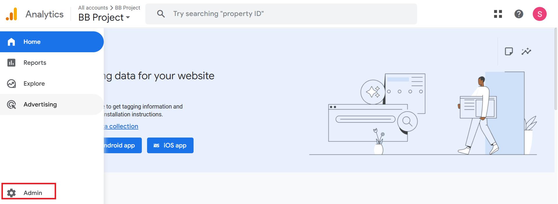 cara membuat ID Google Analytics