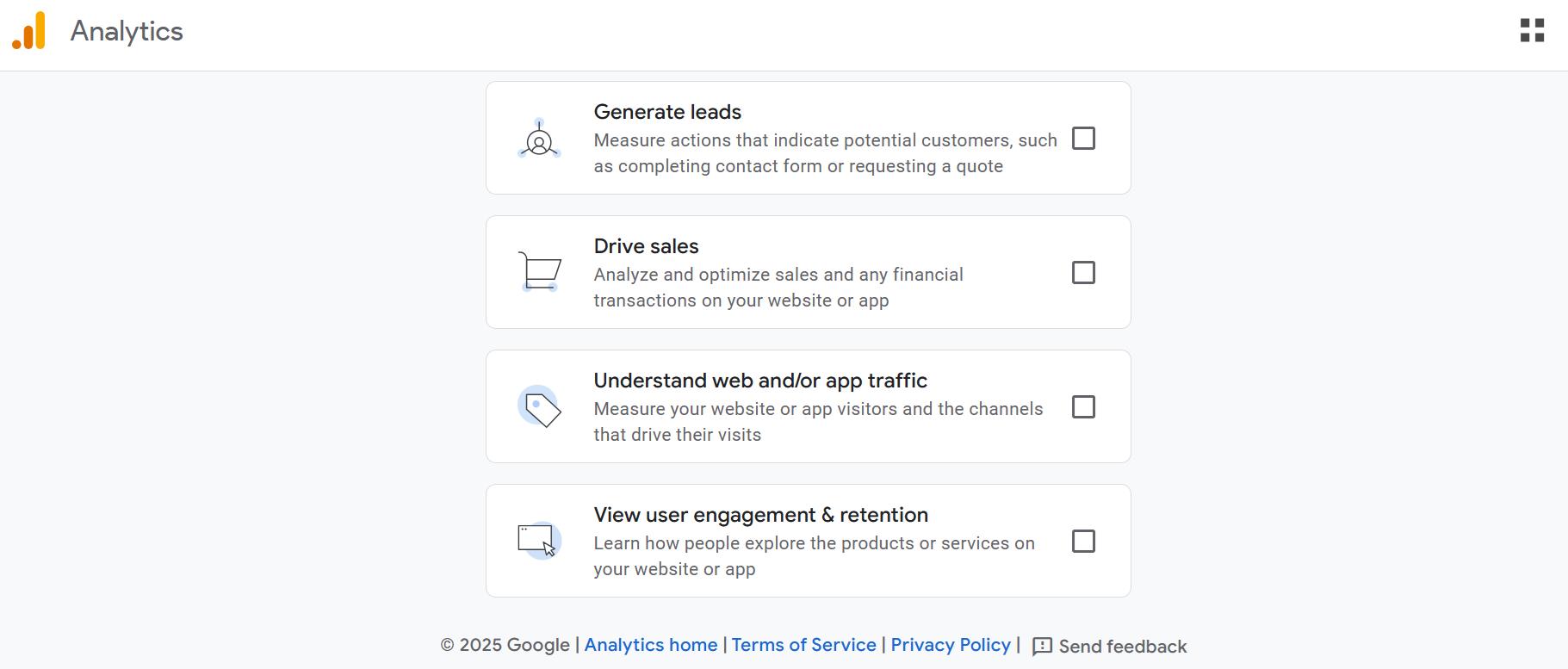 cara membuat akun Google Analytics