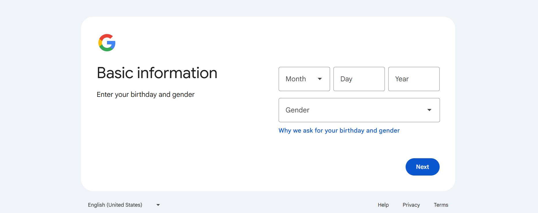 cara membuat akun Google baru