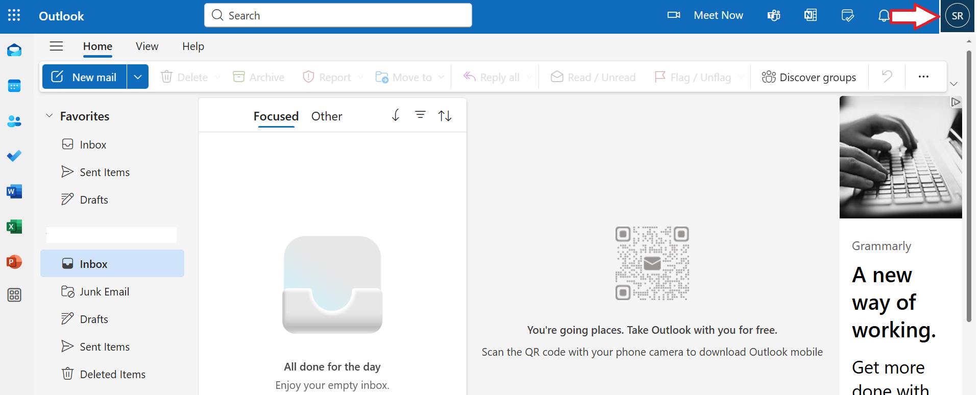 cara menambah email di Outlook