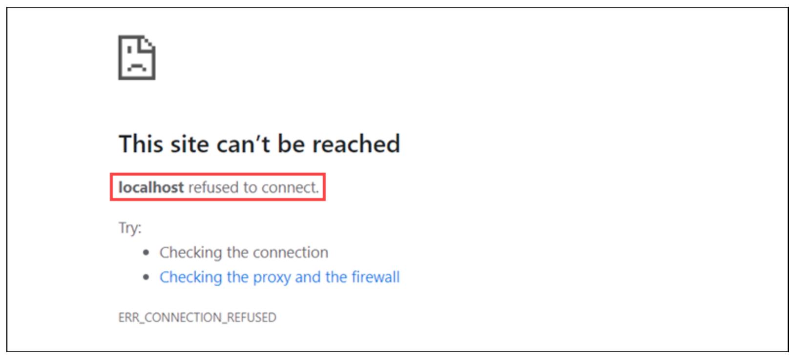 Apa Itu Error Localhost Refused to Connect