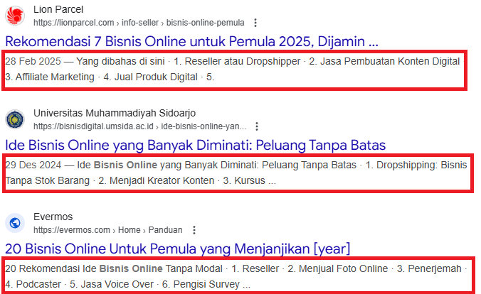 Apa itu Meta Description