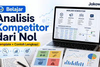 Belajar Analisis Kompetitor dari Nol (Template + Contoh Lengkap)