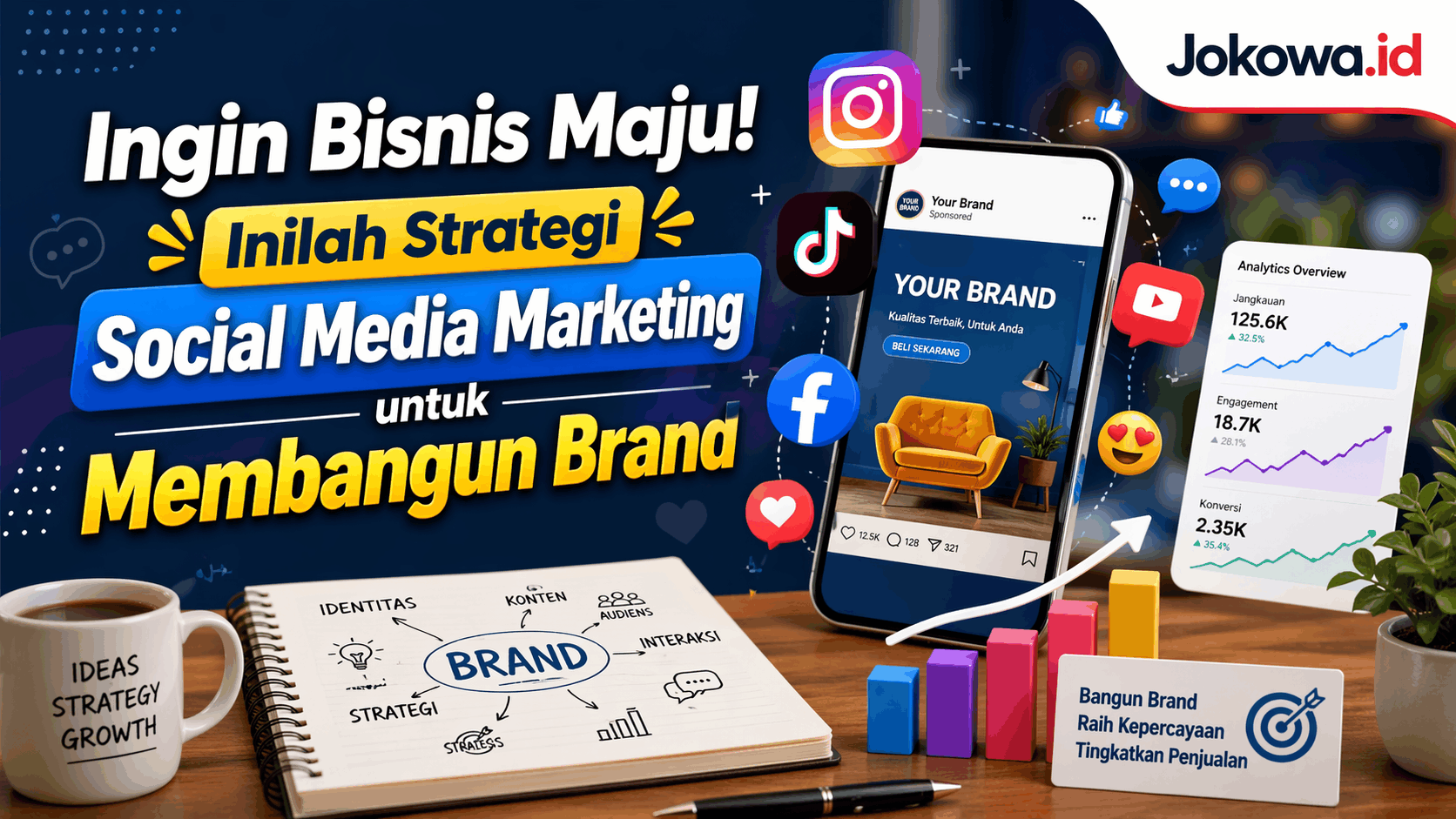 Ingin Bisnis Maju! Inilah Strategi Social Media Marketing untuk Membangun Brand