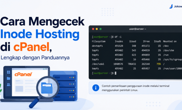 Cara Mengecek Inode Hosting di cPanel, Lengkap dengan Panduannya