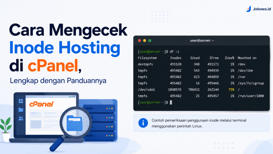 Cara Mengecek Inode Hosting di cPanel, Lengkap dengan Panduannya