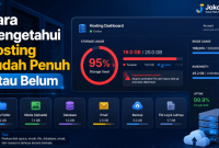 Cara Mengetahui Hosting Penuh Tanpa Menunggu Website Error