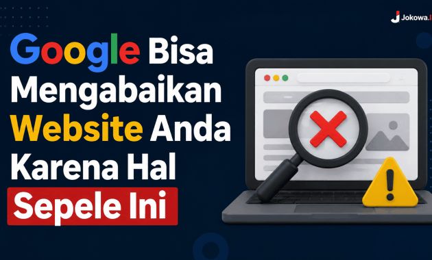 Google Bisa Mengabaikan Website Anda Karena Hal Sepele Ini