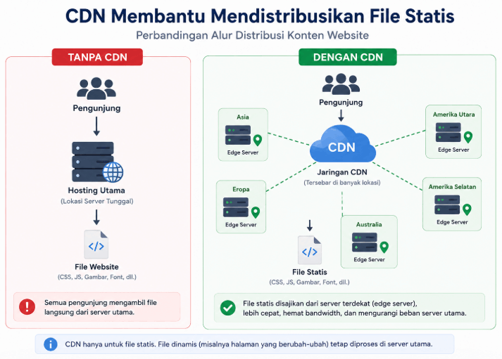 Gunakan CDN