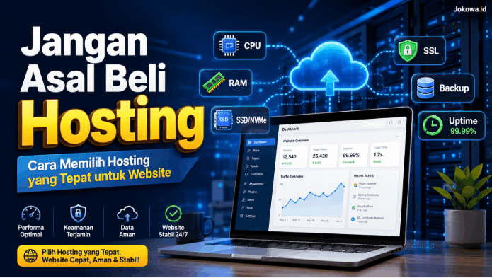 Jangan Asal Beli Ini Cara Memilih Hosting yang Tepat untuk Website
