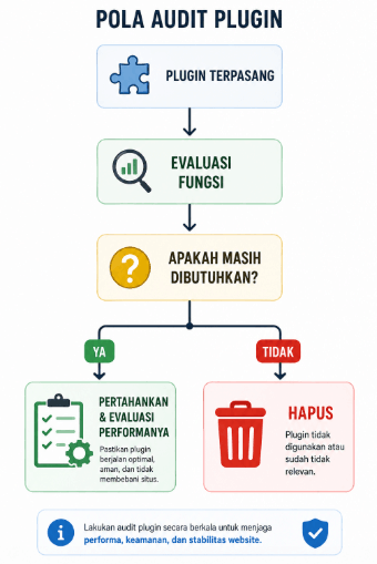Kurangi Plugin yang Tidak Diperlukan