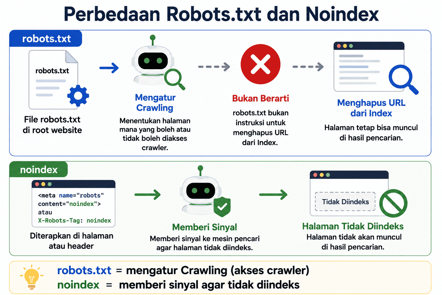 Pastikan robots.txt Tidak Memblokir Halaman Penting