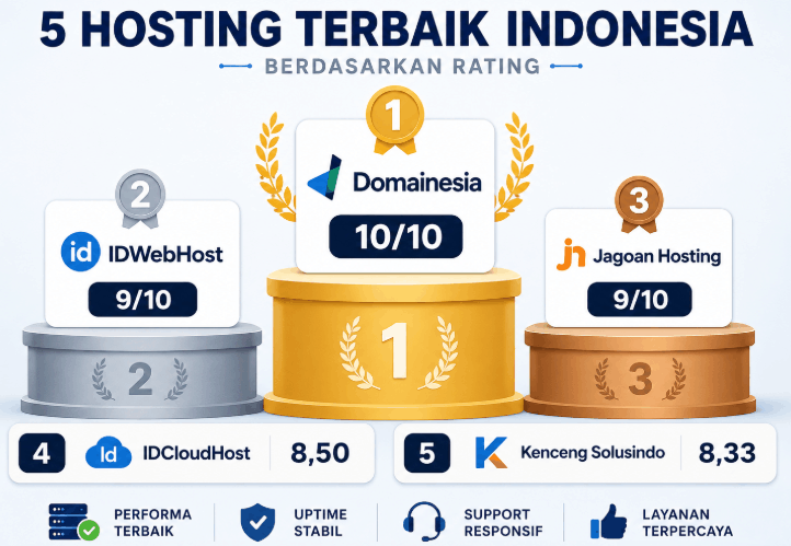 Ringkasan 5 Hosting Terbaik