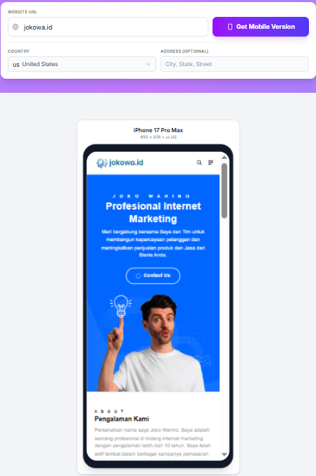 Pastikan Website Nyaman Digunakan Pengguna Mobile