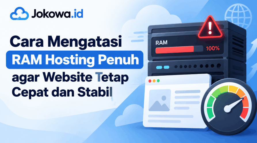 20+ Cara Mengatasi RAM Hosting Penuh agar Website Tetap Cepat dan Stabil