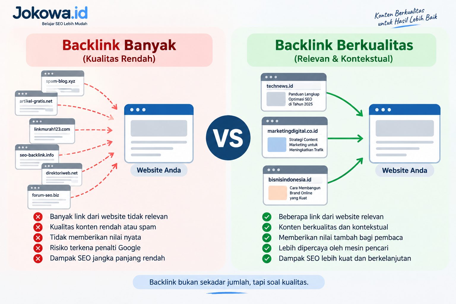 Bangun Backlink yang Berkualitas