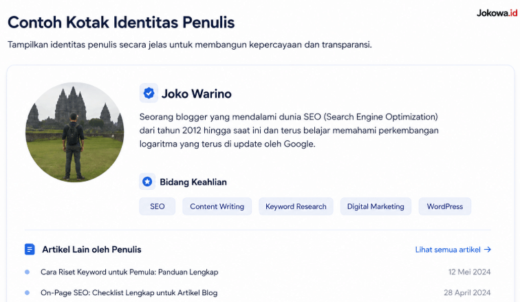 Bedakan penulis dan editor