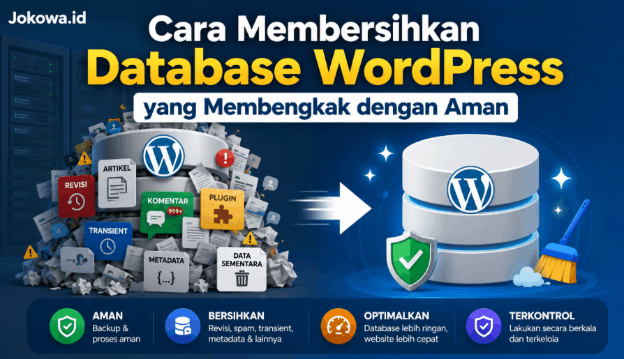 Cara Membersihkan Database WordPress yang Membengkak dengan Aman