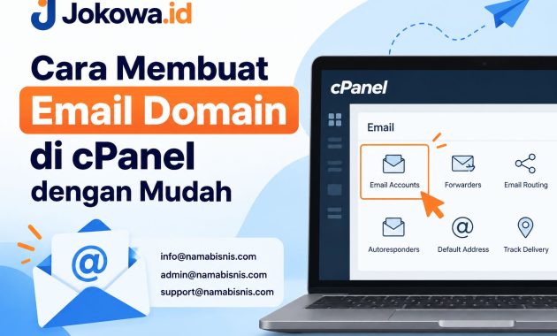 Cara Membuat Email Domain di cPanel dengan Mudah