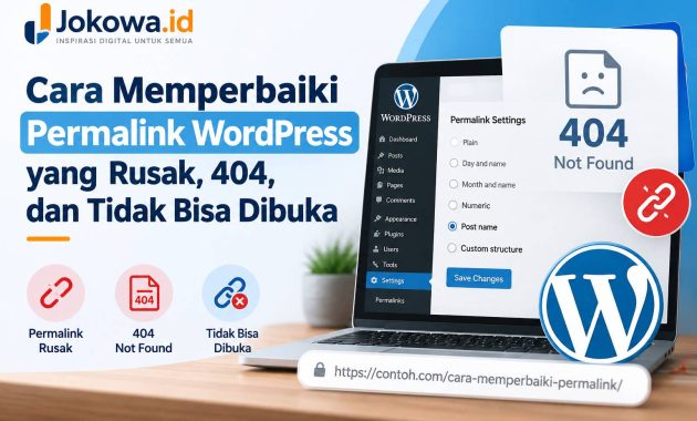 Cara Memperbaiki Permalink WordPress yang Rusak, 404, dan Tidak Bisa Dibuka