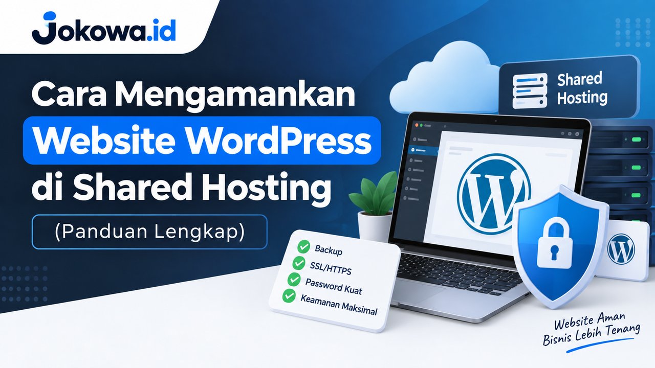 Cara Mengamankan Website WordPress di Shared Hosting (Panduan Lengkap)