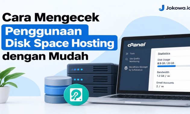 Cara Mengecek Penggunaan Disk Space Hosting dengan Mudah
