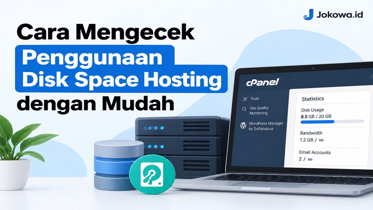 Cara Mengecek Penggunaan Disk Space Hosting dengan Mudah