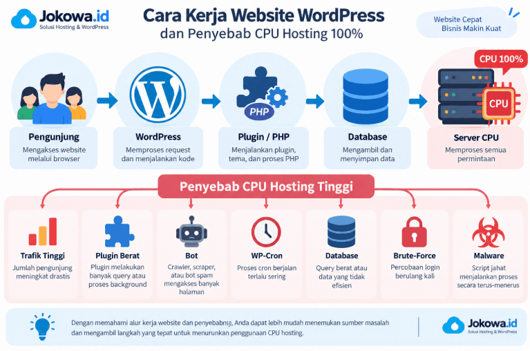 Contoh Sederhana CPU Hosting