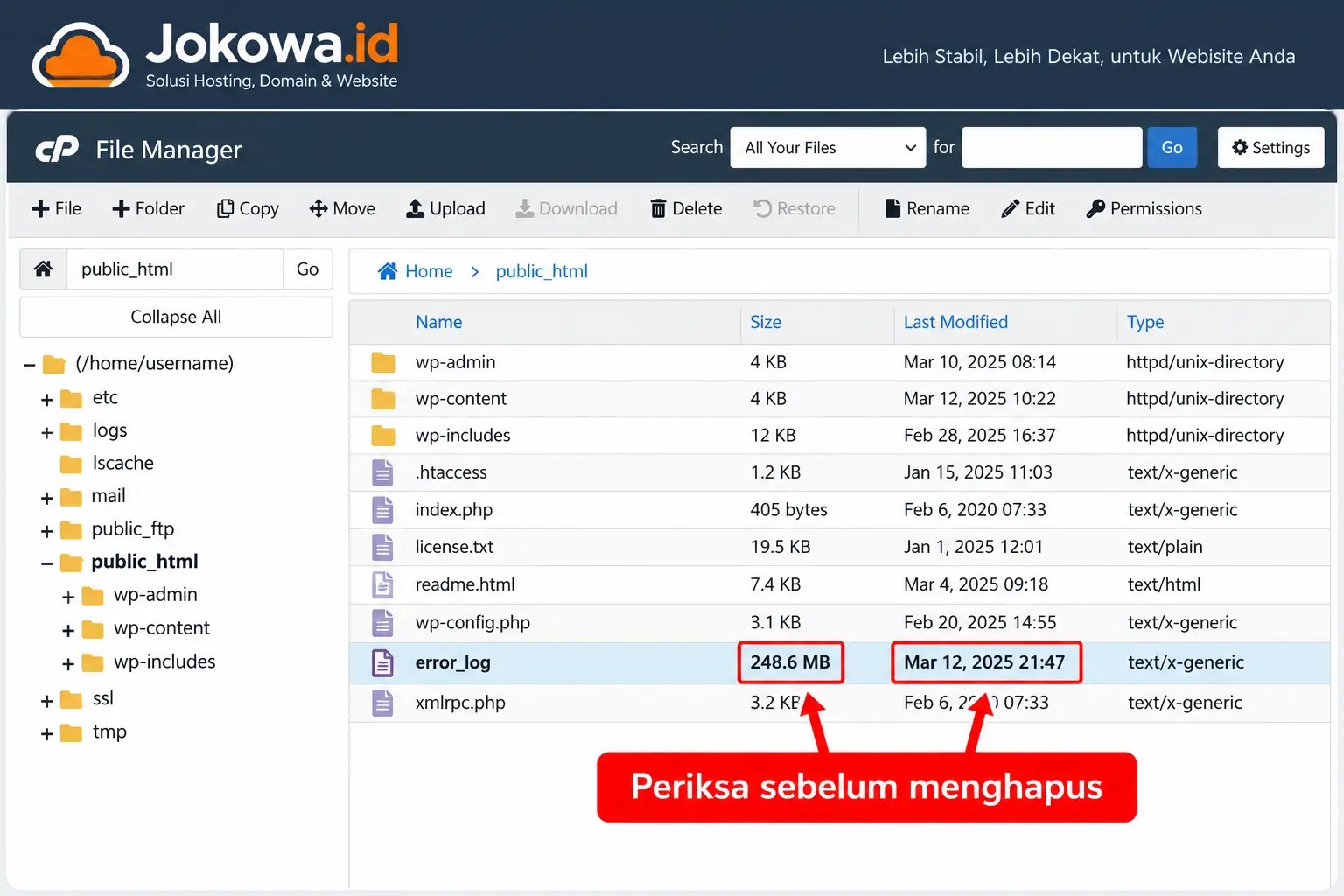 Identifikasi File Sampah yang Berpotensi Aman Dihapus