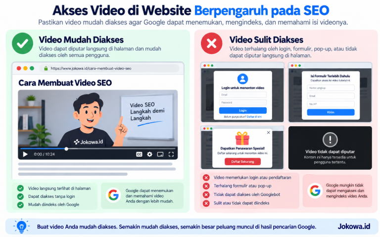 Jangan Menyembunyikan Video