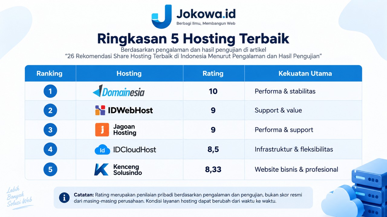 Kapan Sebaiknya Mempertimbangkan Ganti Hosting