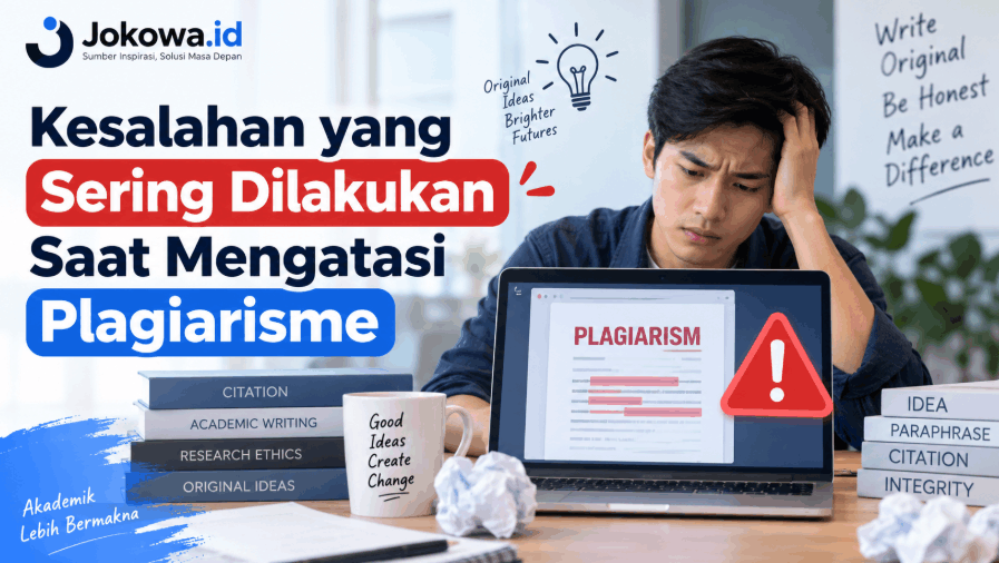 Kesalahan yang Sering Dilakukan Saat Mengatasi Plagiarisme