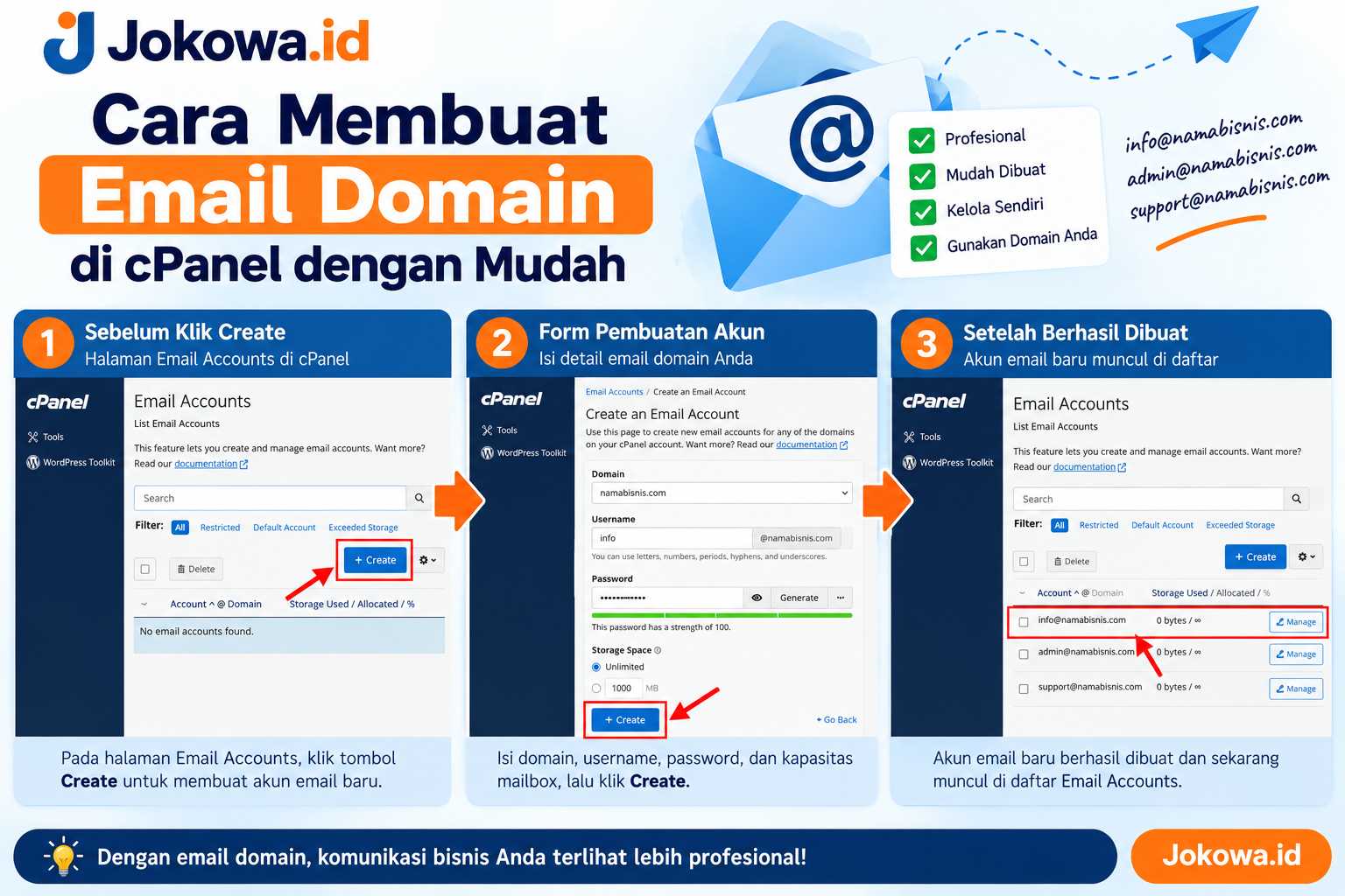 Klik Create