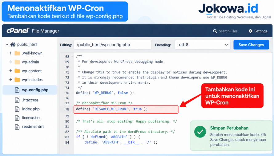 Kurangi Beban WP-Cron
